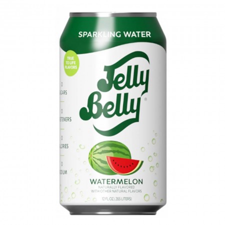 JELLY BELLY SPARKLING WATERMELON 355ml MADE IN USA 