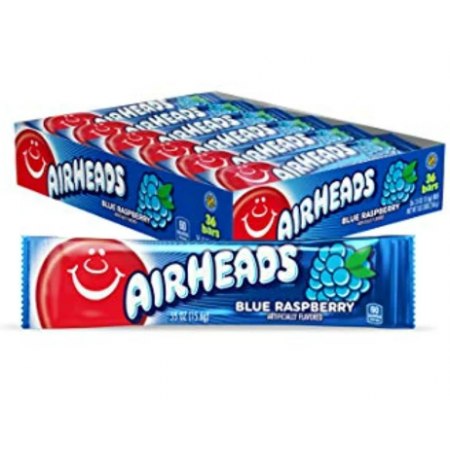 Airheads Blue Raspberry ( 36 x 16g ) caramella morbida ( 02 2025 )