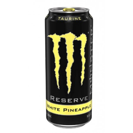 MONSTER ENERGY RESERVE WHITE PINEAPPLE  ( 6 x 473ml ) MADE IN USA