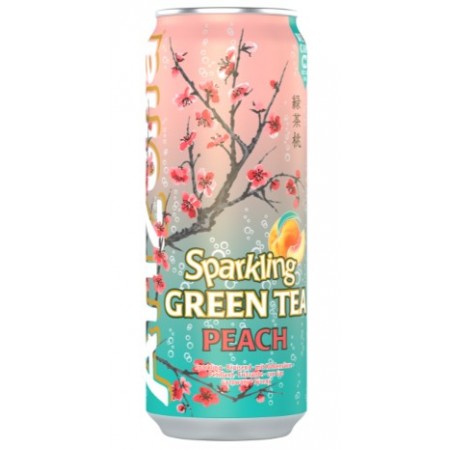 Arizona sparkling green tea peach ( 12 x 330ml ) brand americano