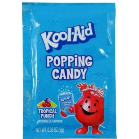 Kool-Aid Popping Candy Tropical Punch ( 20 x 9g ) caramelle scoppiettanti