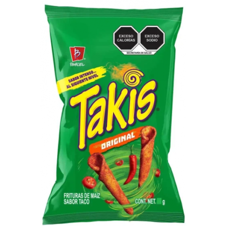 Takis Original ( 12 x 56gr ) snack messicano tortillas arrotolate