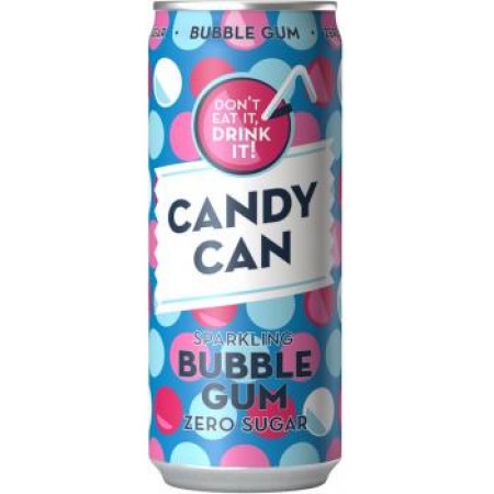 CANDY CAN BUBBLEGUM ( 12 x 330ml ) 