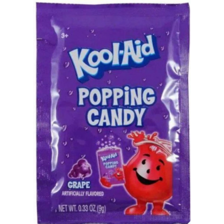 Kool-Aid Popping Candy Grape ( 20 x 9g ) caramelle scoppiettanti