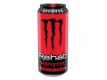 Monster Rehab Recover Strawberry Lemonade ( 6 x 473ml ) Made in Usa