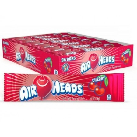 Airheads cherry ( 36 x 16g ) caramella alla ciliegia morbida