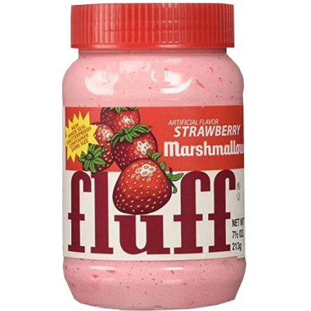 Fluff crema marshmallow strawberry 213g