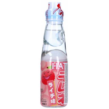 Hata Ramune Lychee Soda Pop Drink ( 6 x 200ml ) 16 08 2024