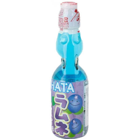 Hata Ramune Blue Berry Soda Pop Drink ( 6 x 200ml ) 