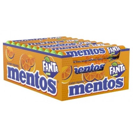 Mentos Fanta orange  ( 40 x 38g )