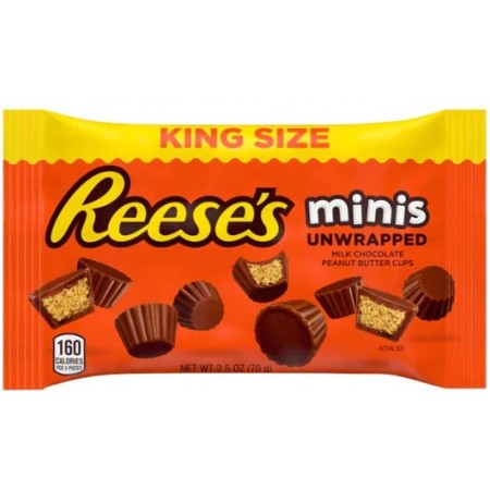 Reese's peanut butter cups mini king ( 16 x 70gr ) 