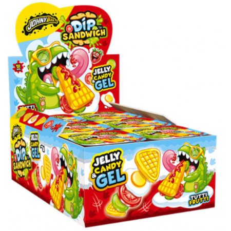 Johny Bee dip Sandwich ( 18 x 40gr ) con gel