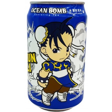 Ocean Bomb Street Fighter Chun Li ( 6 x 330ml ) te' aroma pesca