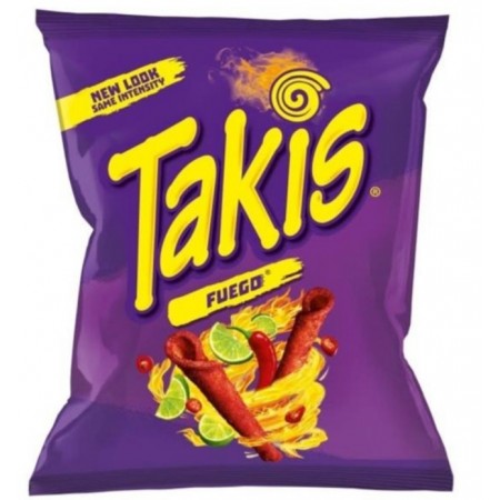 Takis fuego ( 16 x 55g  ) tortillas di mais piccanti Messico