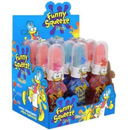 Funny Candy Squeeze Candy ( 12 x 58gr ) caramella liquida