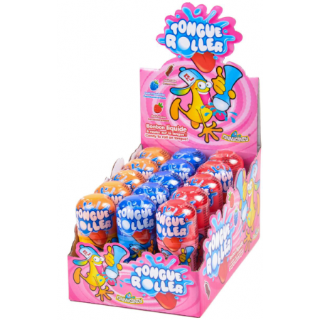 Funny Candy Tongue Roller  ( 15 x 40ml ) caramella con roller