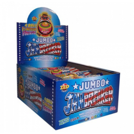 Zed Candy Jawbreaker Jumbo ( 20 x 65,8gr) spaccamascella