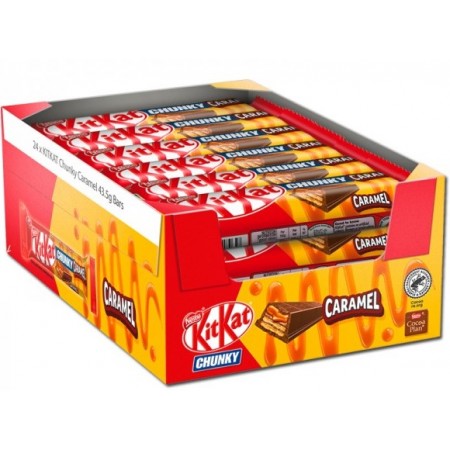 KITKAT CHUNCKY CARAMEL ( 24 x 43,5g ) 