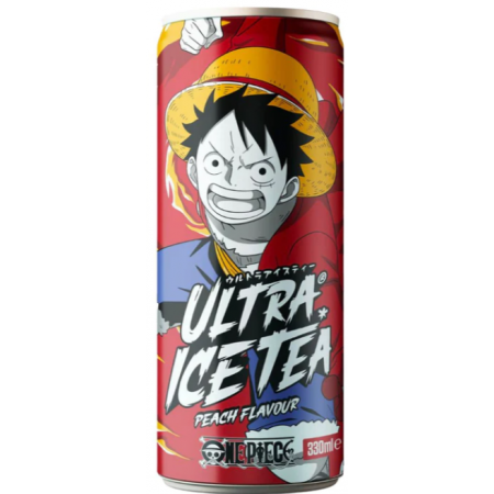 Ultra ice tea One Piece Luffy 330ml te' alla pesca