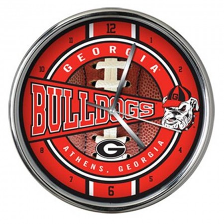 GEORGIA BULLDOGS COLLEGE # 1 OROLOGIO  29 CM PARETE DA TAVOLO IDEA REGALO CLOCK