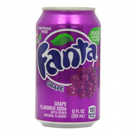 Fanta Grape 355ml ( Uva ) Made in Usa 