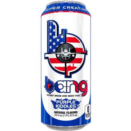 Bang Energy Drink Purple Kiddles ( 12 x 473ml ) Made in Usa