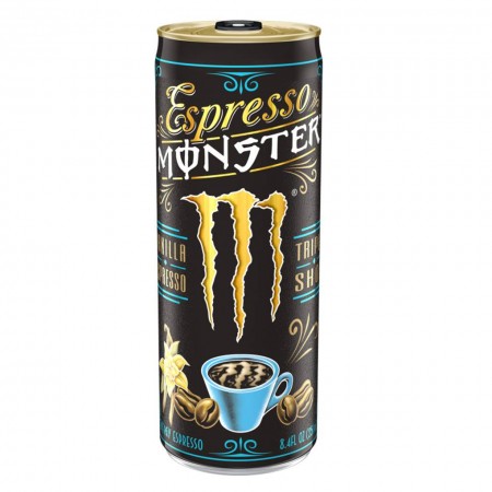 Monster espresso vanilla ( 6 x 250ml ) triplo shot energy drink 
