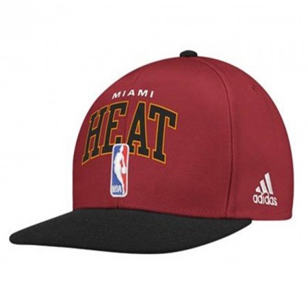 CAPPELLO ADIDAS MIAMI HEAT # 1 UFFICIALE NBA TAGLIA REGOLABILE BASEBALL UNISEX