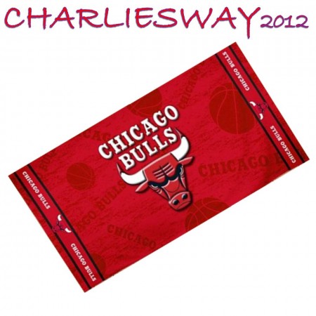 TELO MARE CHICAGO BULLS PRODOTTO UFFICIALE MARE IDEA REGALO SPIAGGIA INTROVABILE