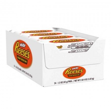 REESES WHITE CUPS ( 24 x 42g ) reese's