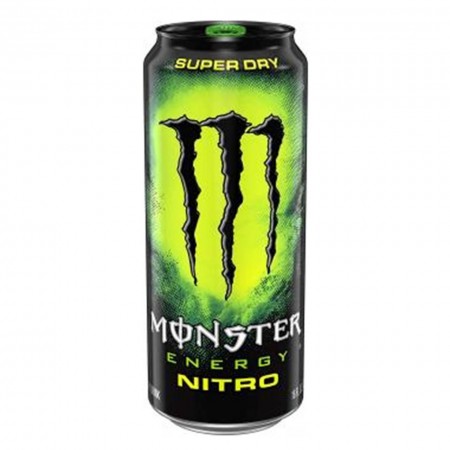 MONSTER ENERGY NITRO SUPER DRY  ( 6 x 500ml ) IMPORTAZIONE INGLESE