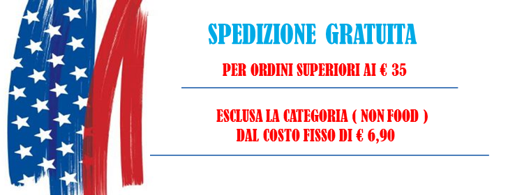 Spedizione Gratuita per ordini superiori ai 35 euro